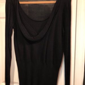 Black cowl neck Alfani sweater